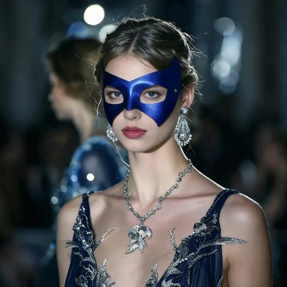 Stage Performance Masquerade Half Face Mask Gothic Style Handsome Bat Eye Mask Punk Adjustable Venice Mask Masquerade Ball