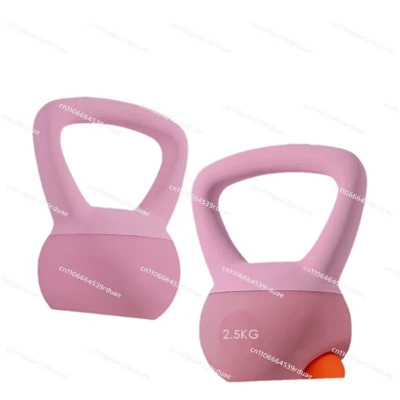 Kettlebell morbido per fitness femminile, allenamento dei glutei e costruzione muscolare a casa, kettlebell silenzioso