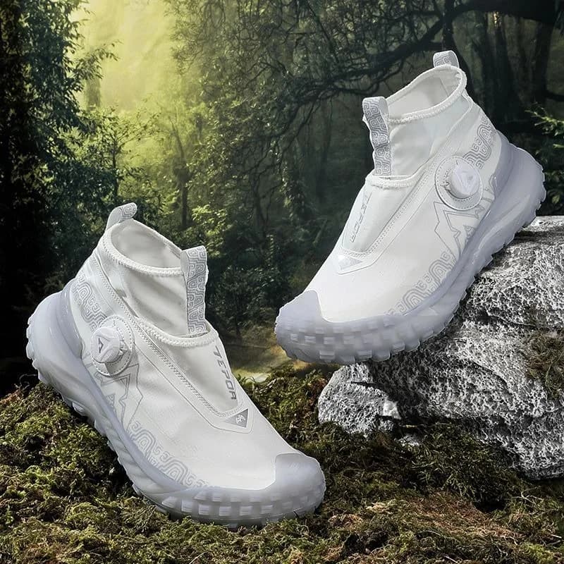 Original Brand Designer Quick Lacing Outdoor Hiking Shoe Spring/Autumn Mountain Climbing Boot Top Quality Trekking Sneakers