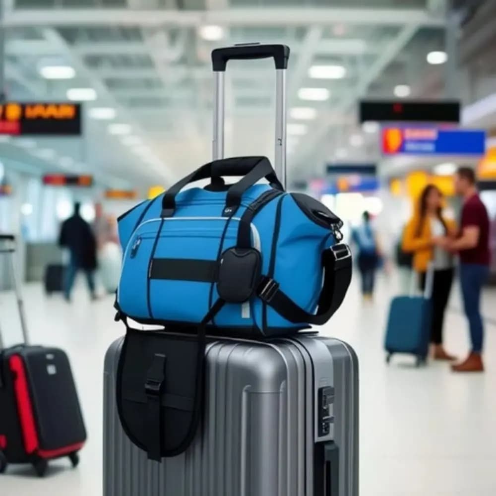 Oxford Cloth Elastic Luggage Strap Lightweight Convenient Suitcase Fixed Belt Adjustable Reusable Luggage Bungee Strap