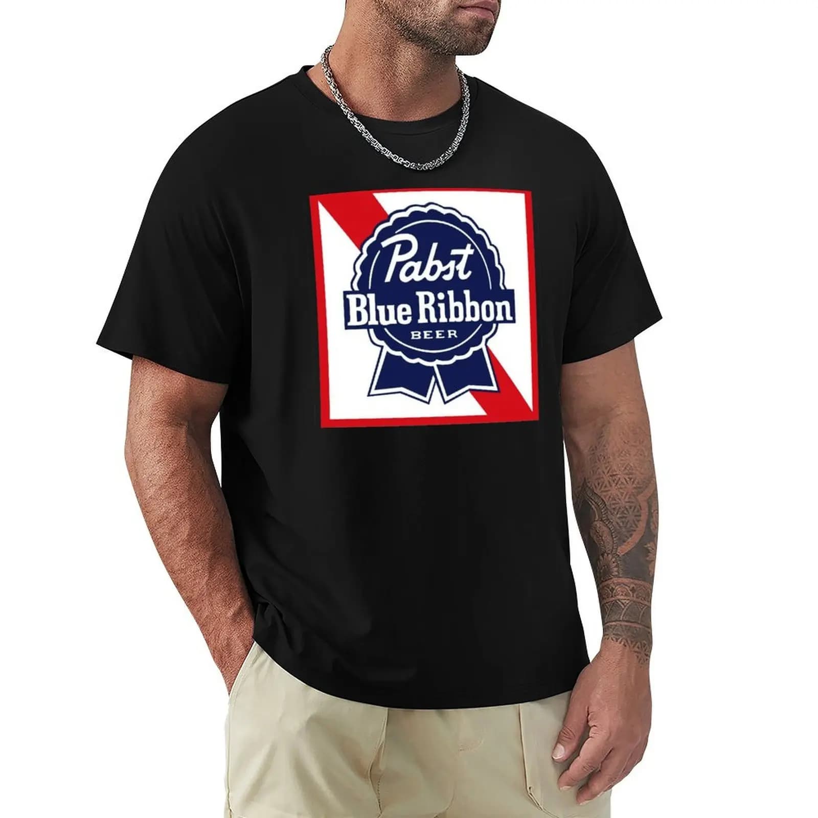 T-shirt Pabst, comoda maglietta a maniche corte per allenamento