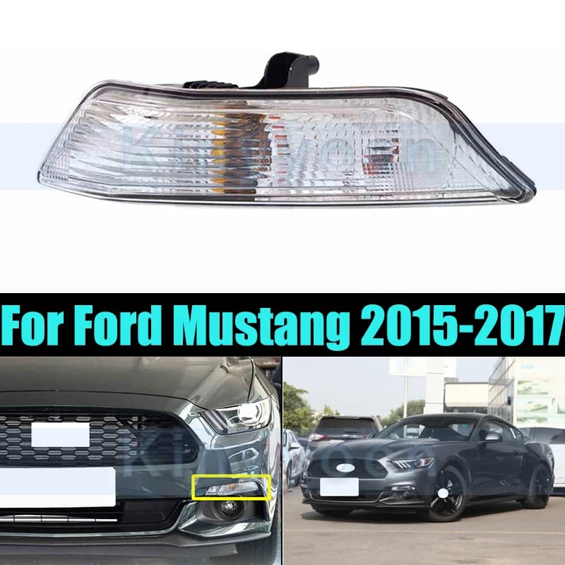 Front indicator for Ford Mustang 2015-2017 Bumper lamp with position light for angle light