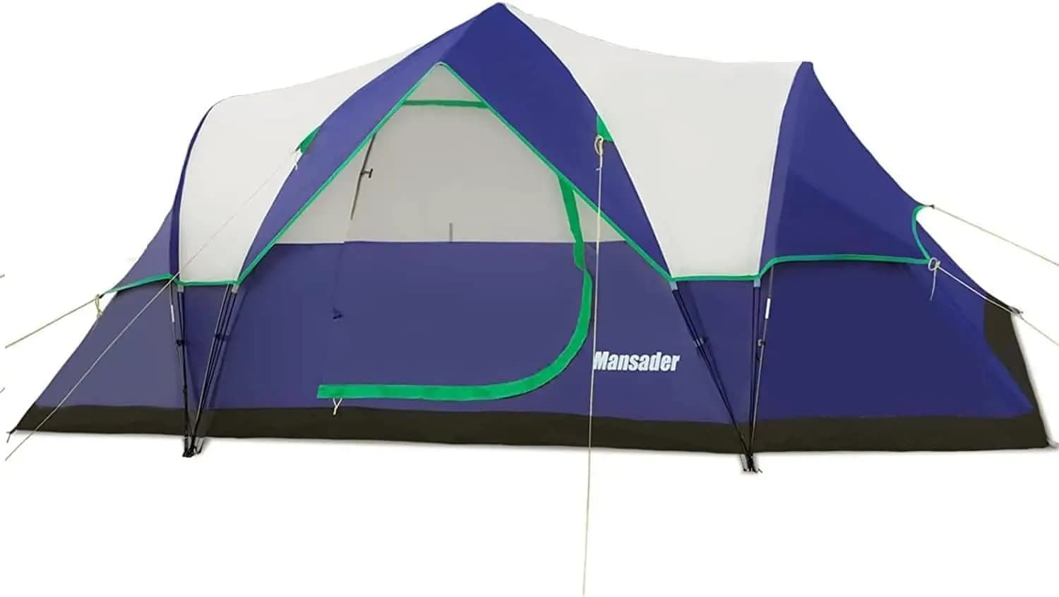 Tenda da Campeggio Impermeabile per 6 Persone, Design Pop-Up Facile da Montare per Avventure all'Aperto