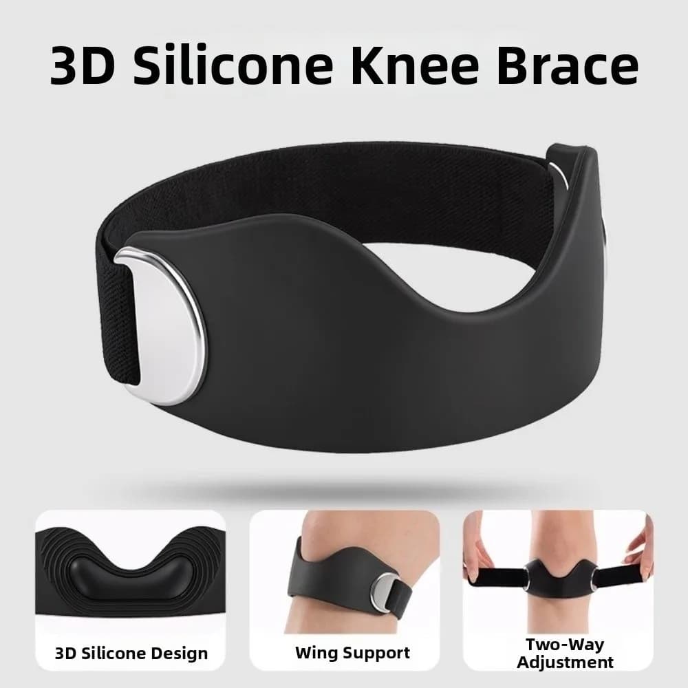 Adjustable Patella Belt Knee Strap Protection Knee Breathable Patella Band Knee Stabilizer Comfortable Knee Brace Jumping Rope