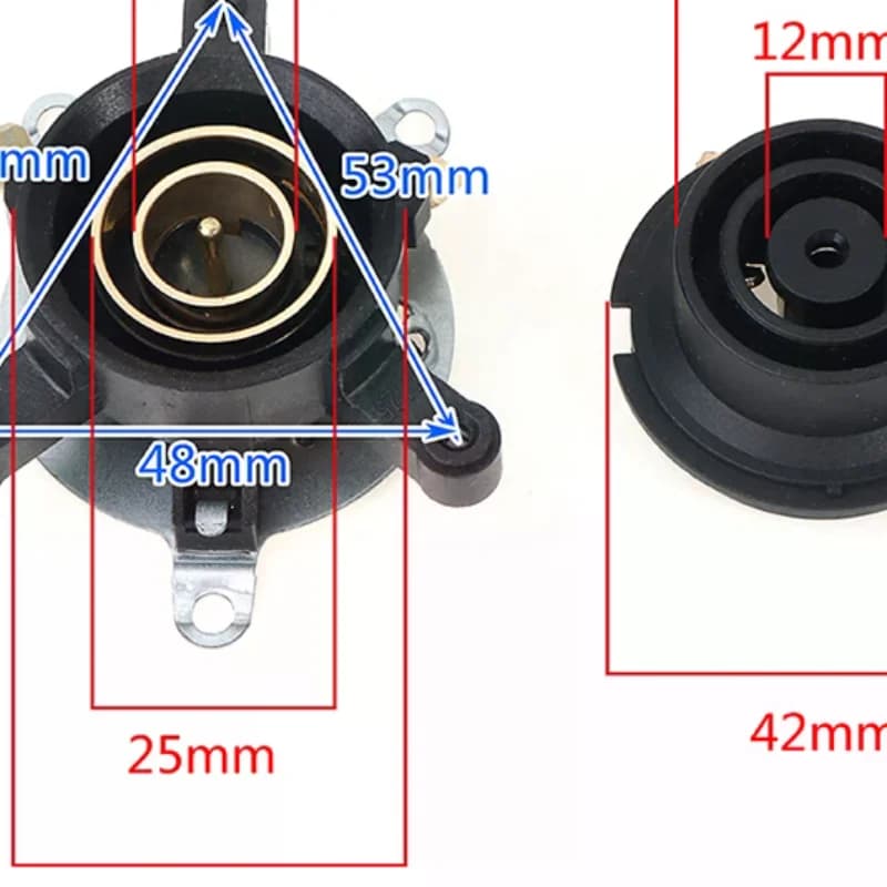 2pcs/set Electric Kettle Accessories Base Thermostat Temperature Switch Connector
