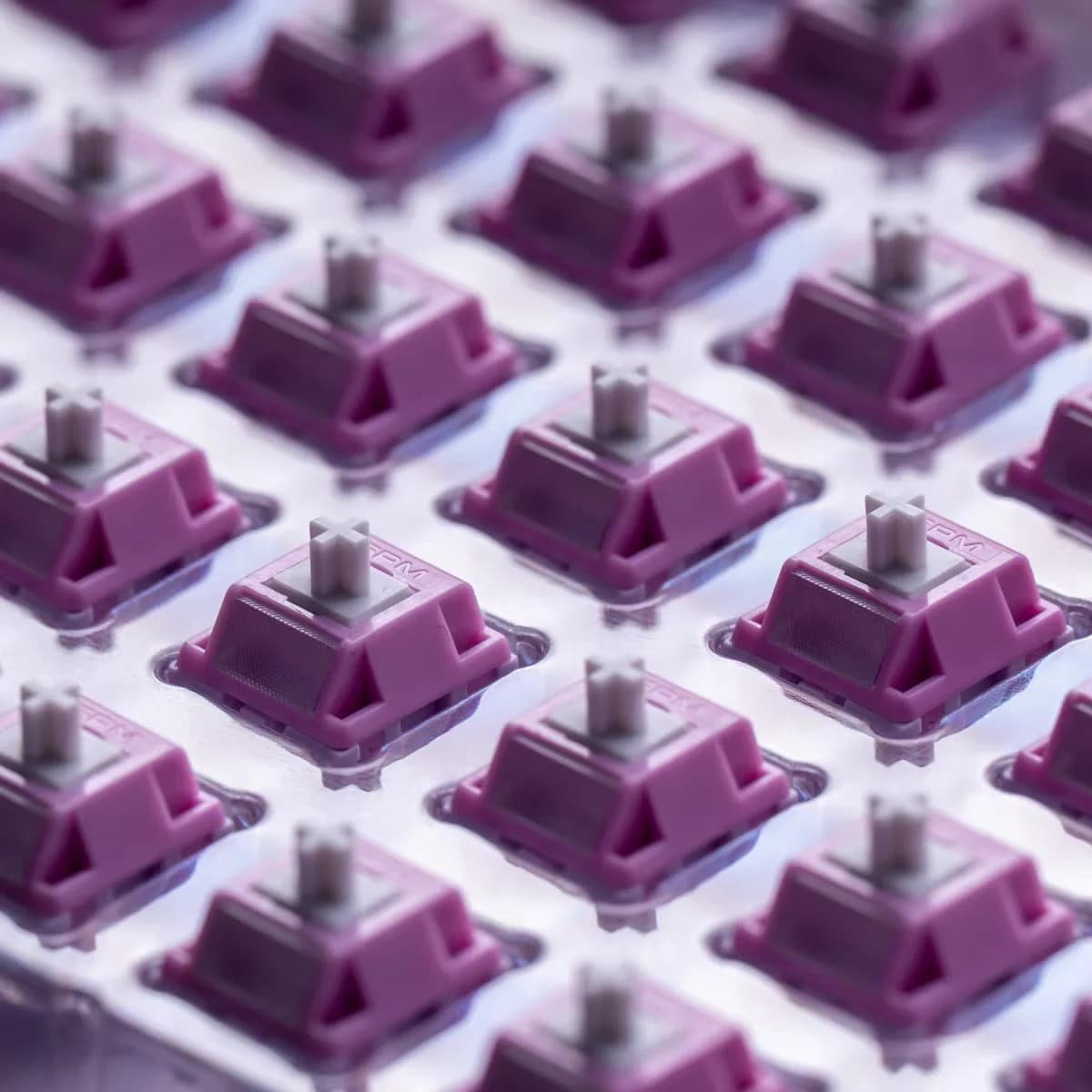 Switch HMX Hibiscus V2 Flowers, 5 pin, 42g, asse T3, PA66, HIFI, lineari, scorrevoli e silenziosi, switch personalizzati per tastiera meccanica, molla da 22mm