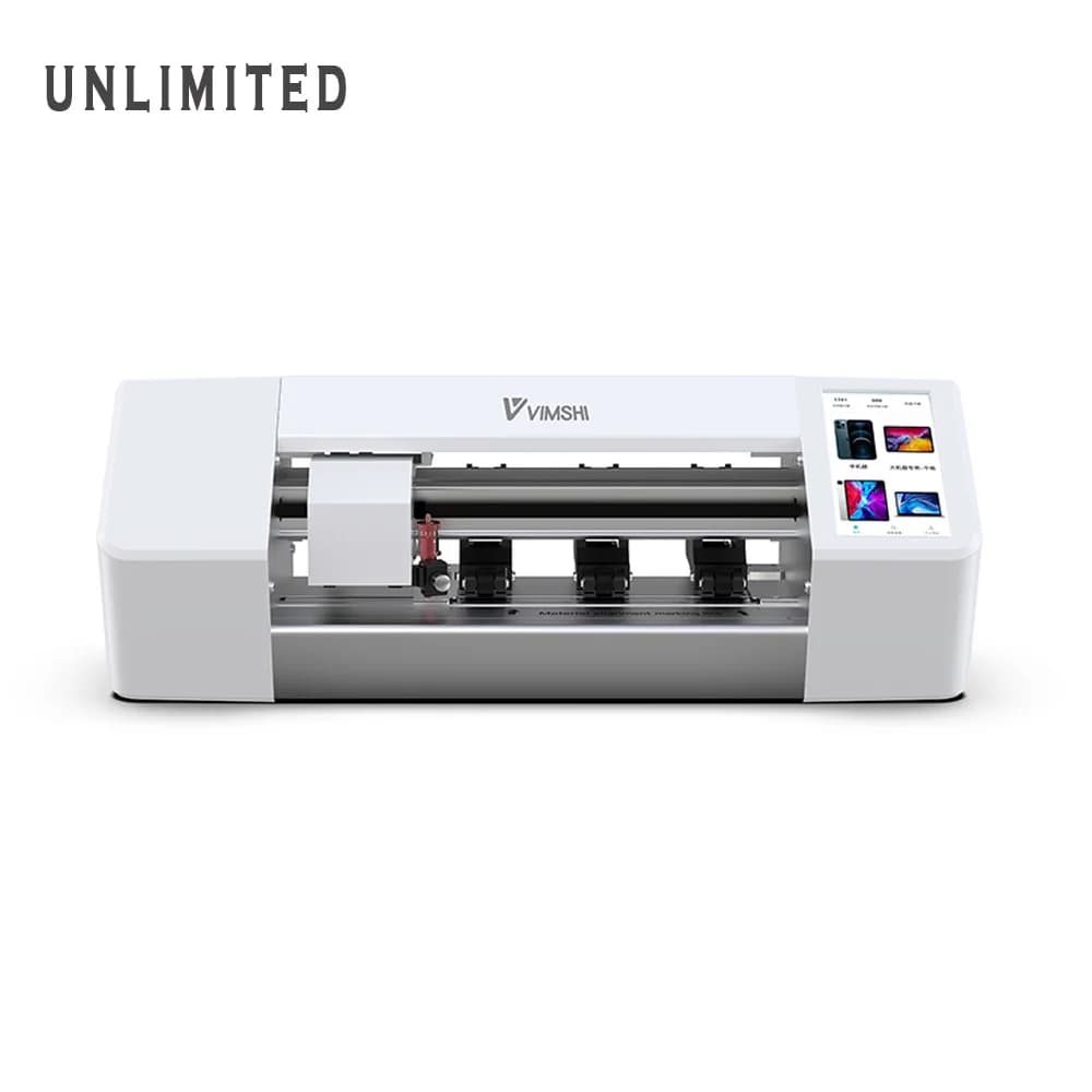 Plotter da Taglio Universale per Schermi Curvi da 12,9 Pollici, Software di Protezione, Taglierina Intelligente per PC, Tablet e Cellulari, Plotter per Taglio Vinile