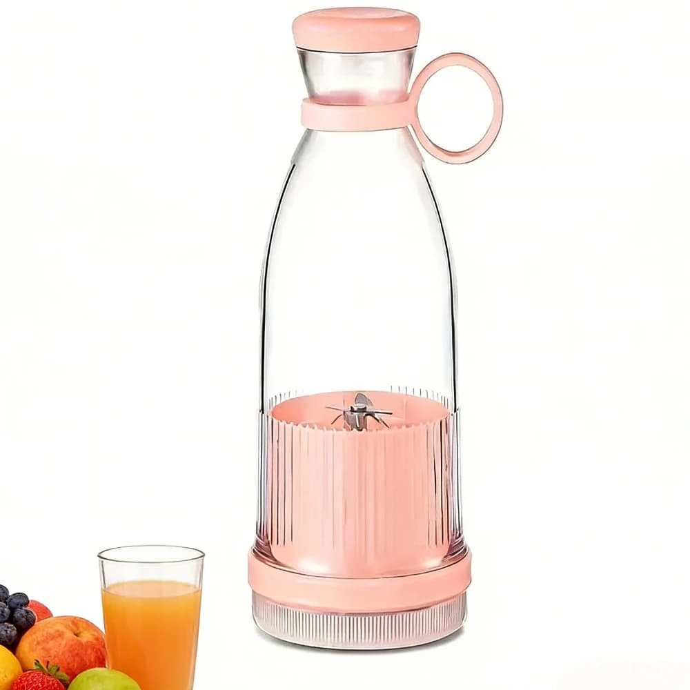 Frullatore Portatile Elettrico per Frutta, Resistente, per Frullati e Milkshake, Ricaricabile, Ideale per Campeggio e Viaggi
