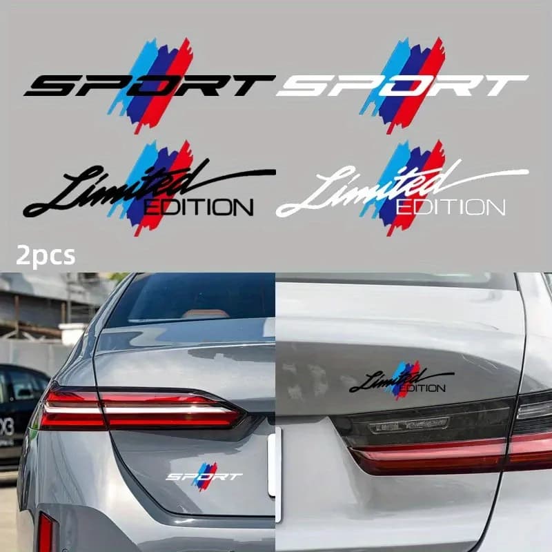 Adesivo con logo in edizione limitata Decalcomania impermeabile per casco da moto per auto per la decorazione del corpo del bagagliaio della porta finestra dello specchio