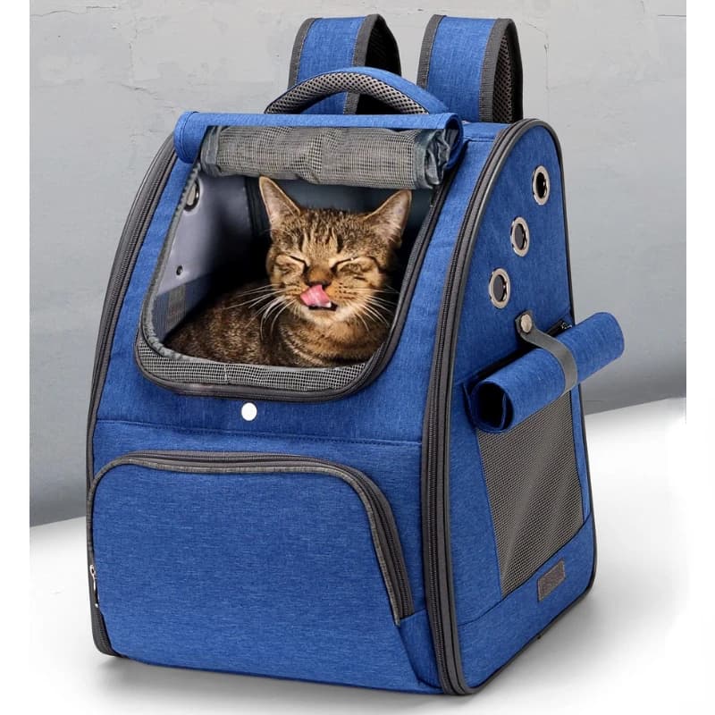 Cage bag for hidden and portable cats for outdoor travel transported dog backpack supplies for cats