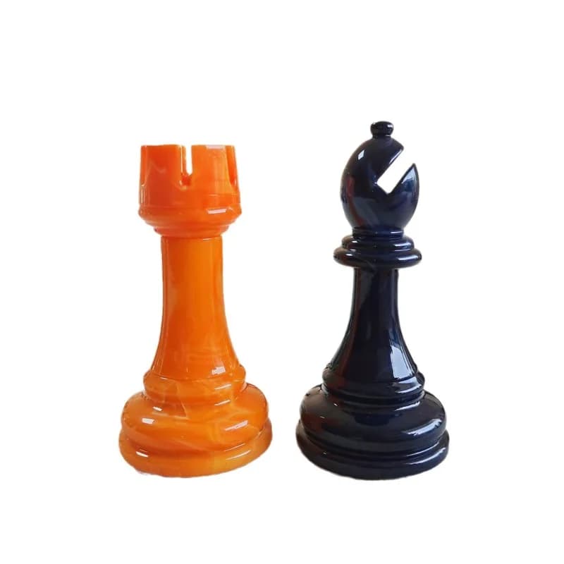 Set di Gioco 3-in-1 di Alta Gamma: Scacchi, Dama e Backgammon con Pezzi in Legno da 3,5 Pollici e Scacchiera Premium per Adulti