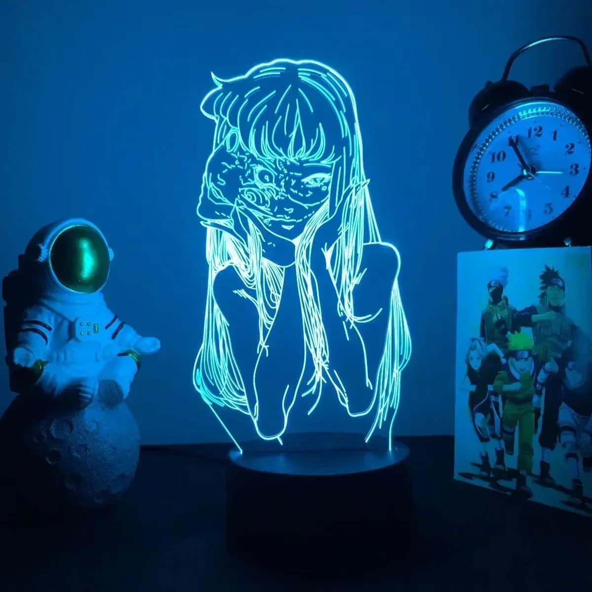 16 colori Anime 3d lampada Junji Ito Collection Tomie per la decorazione della camera da letto Junji Ito regalo di compleanno Manga Collection Led Night Light