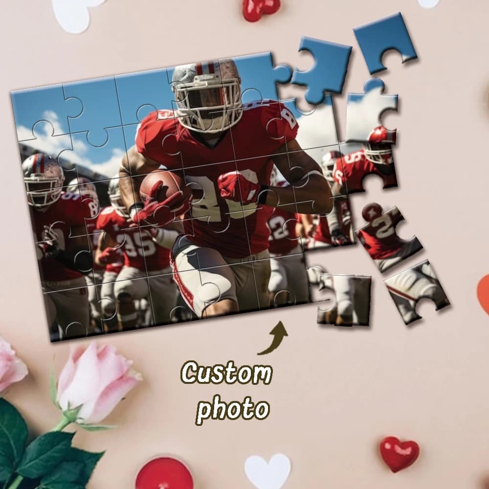 35/300/500/1000pcs, Upload photos to customize wooden puzzles Personalized birthday gifts and souvenirs