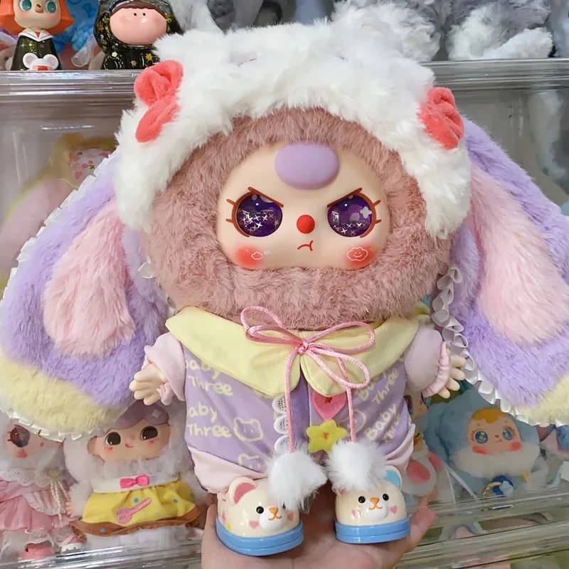 Pigiami Originali Sweet Dream Baby Three Serie 400% Large Blind Box, Giocattolo Trendy, Bambola Misteriosa, Figura Decorativa, Regalo per Ragazze