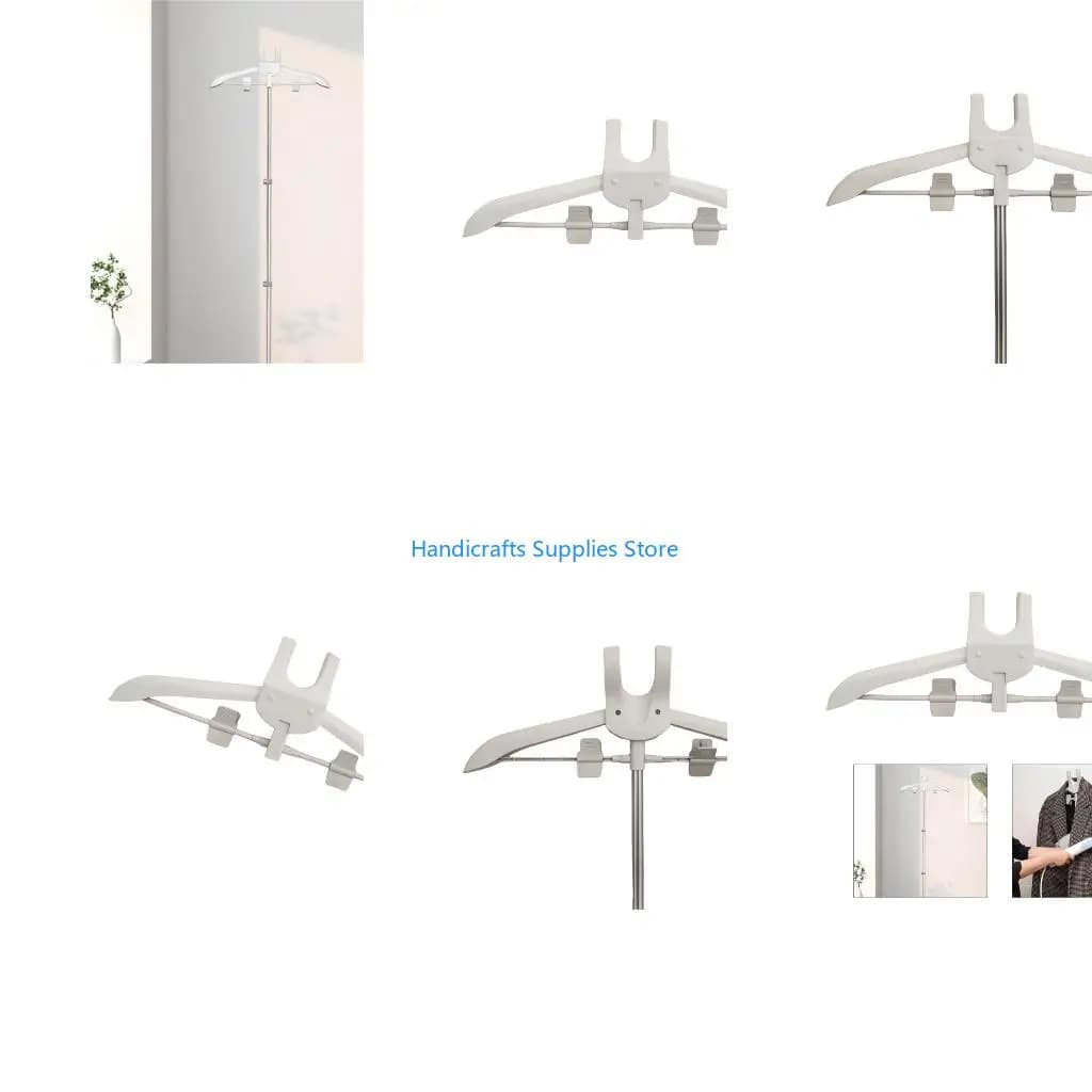 R1WA Universal Clothes Steamer Hanger Foldable Clothes Hanger for Steamer Ironing