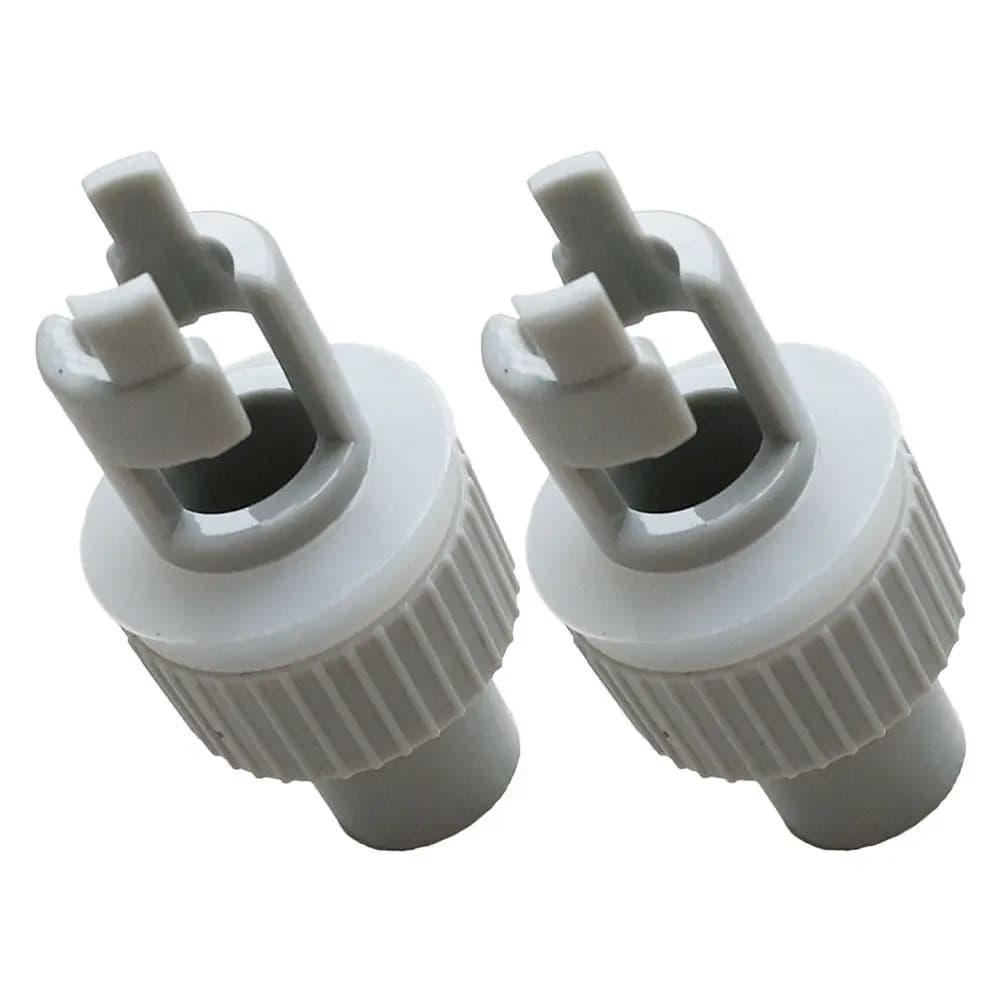 2 Pezzi Adattatore Universale per Valvola Aria Kayak, Connettore Pompa Gonfiabile in PVC per Paddle Board, Pompa a Piede, Gonfiaggio Rapido