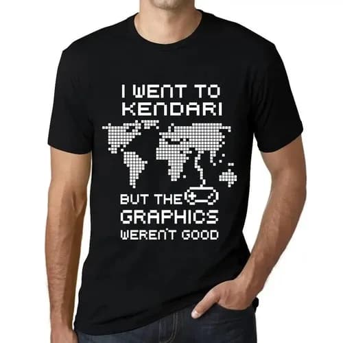Men's Graphic T-Shirt I Went to Kendari but the Graphics Were Not Good