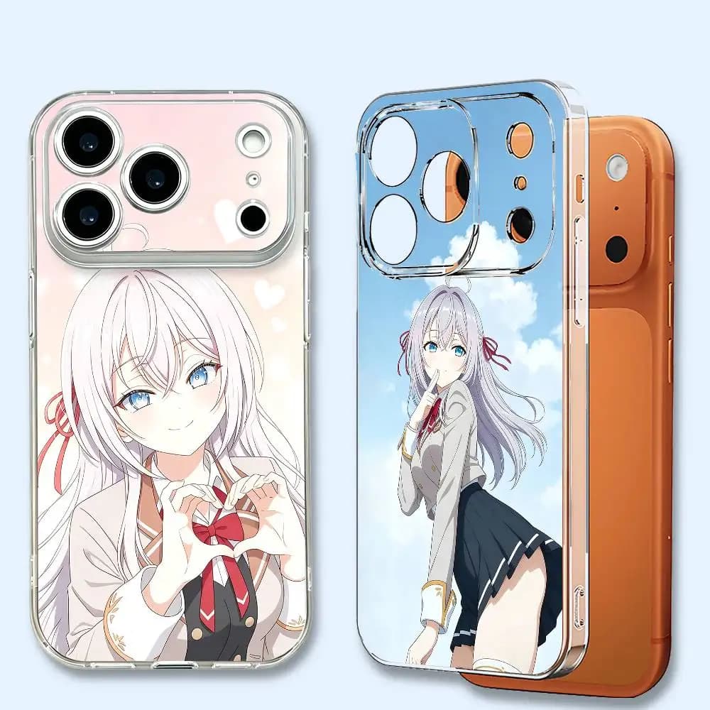 Anime Girl A-Alya Phone Cover Anti-Yellow Clear Soft TPU Case For iPhone 11 12 13 14 15 16 17 Pro Max Plus Air XR Printed