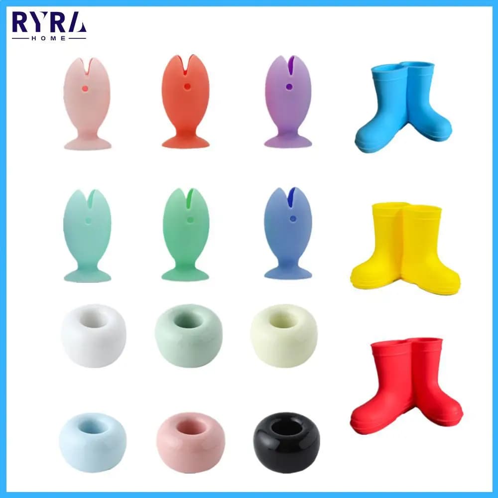 Copricapo per spazzolino da denti in Silicone per pesci portaspazzolino unico con ventosa bagno doccia supporto per spazzolino da denti organizzatore di aspirazione