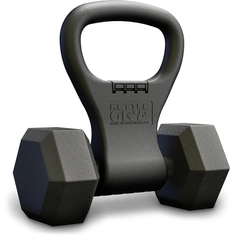 KETTLE GRYP - L'Originale - Come visto su SHARK TANK! Trasforma le tue manubri in kettlebell