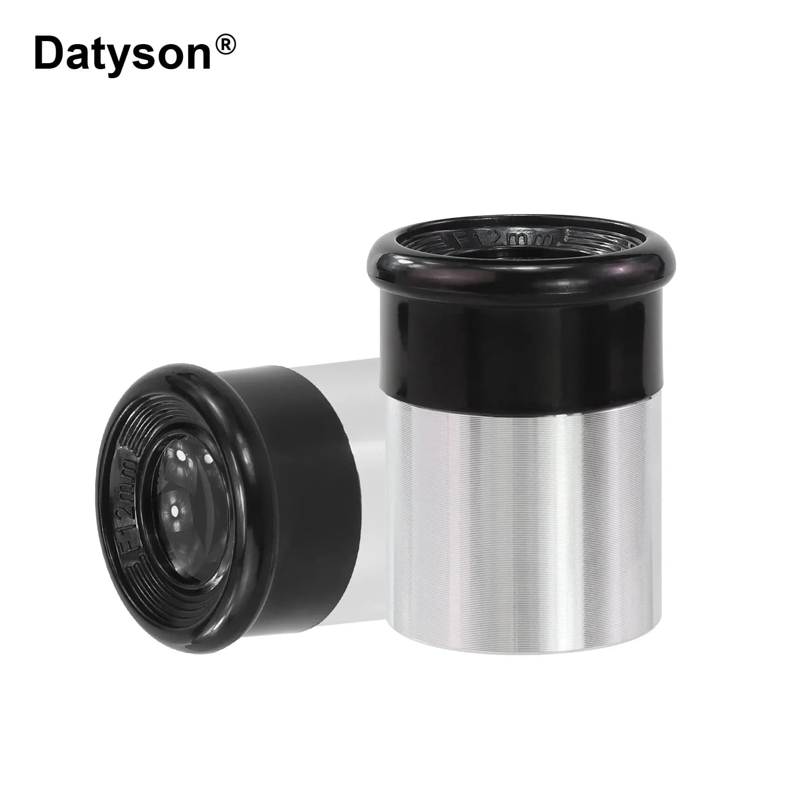 Datyson 5P9860 12mm Eyepiece - 0.965" 24.5mm Optical Glass Lens for Telescope, Astronomy & Observation