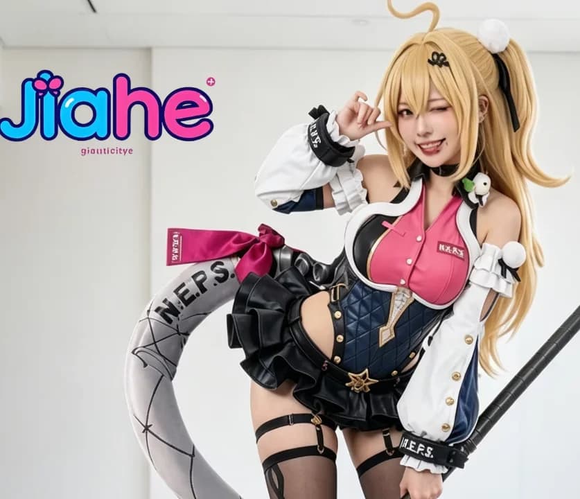 Costume Cosplay Zenless Zone Zero ZZZ Cissia, Abito per Carnevale e Halloween, Uniforme per Giochi Anime, Parrucca e Scarpe, Taglie da XS a XXXL