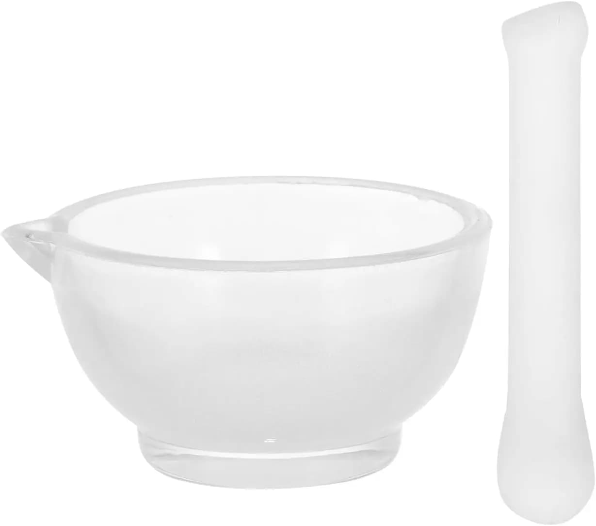 Set di ciotole per mortaio e pestello, miscelatore e smerigliatrice per mortaio e pestello per frantoio per spezie/pillole/mulino in polvere fai da te per laboratorio
