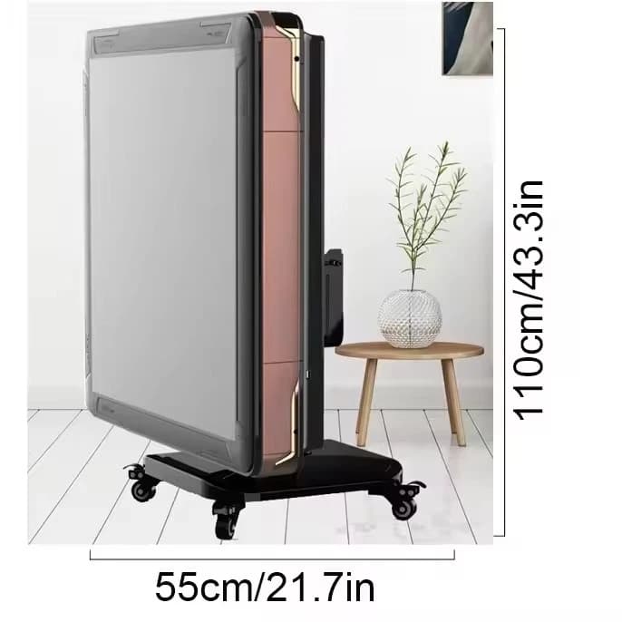 Tavolo da Mahjong Americano Pieghevole Automatico All'ingrosso con Ruote per Tessere Numerate e Coperchio Superiore 2-in-1 per Conferenze ​