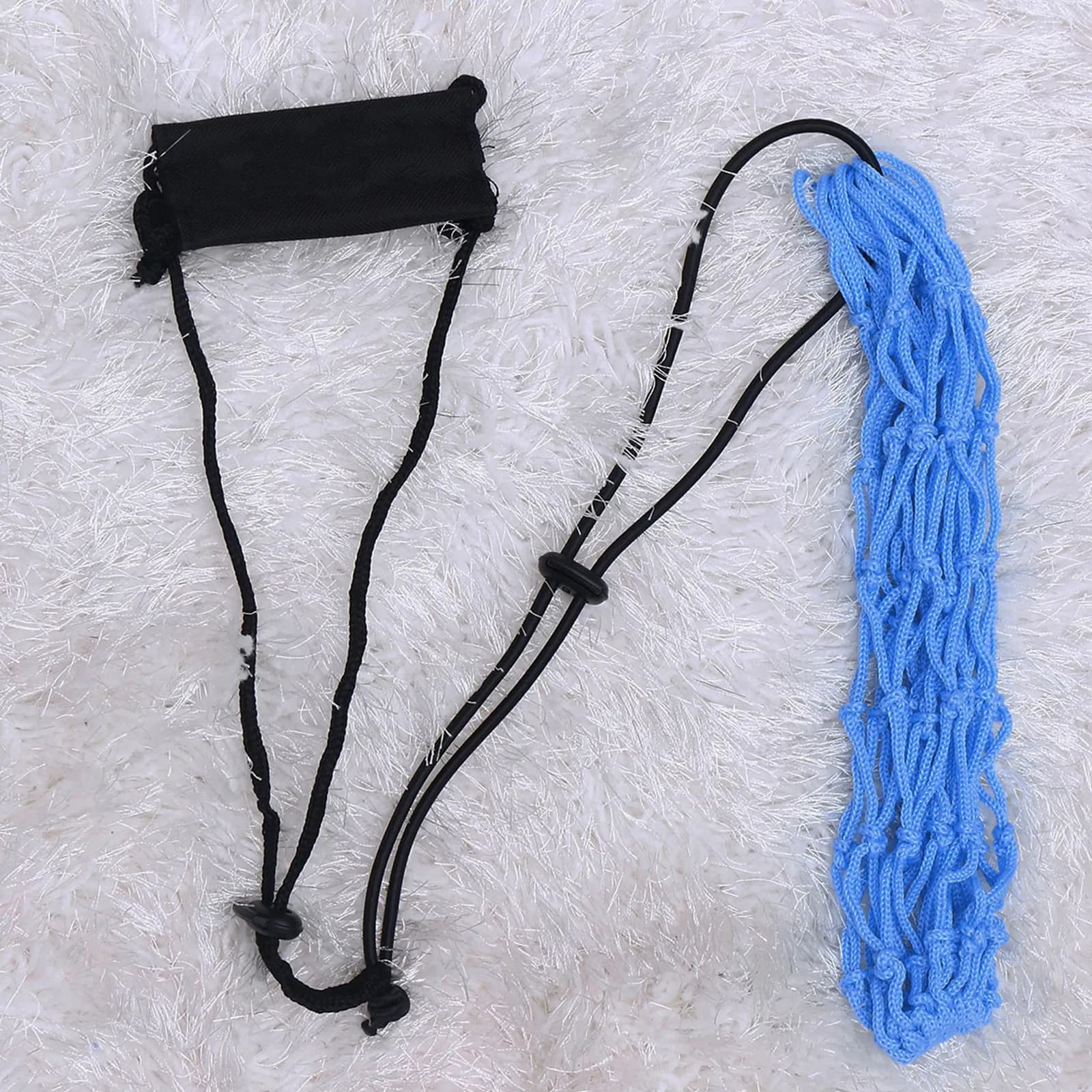 Heavy Duty Polyester String Bag for Sports Balls Soccer Football Basketball Volleyball Laundry Vegetables Mesh Net Carrier