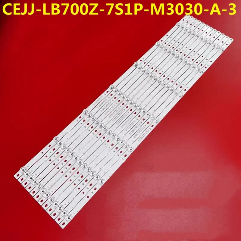 LED Backlight Strip For LB-GM3030-GJ0D227012X7PB09-1-J 70PUS6504 70PUS6554 70PUS6724 70PUS7505/12 70PUS7805/12 TPT700B5-U1T01.D
