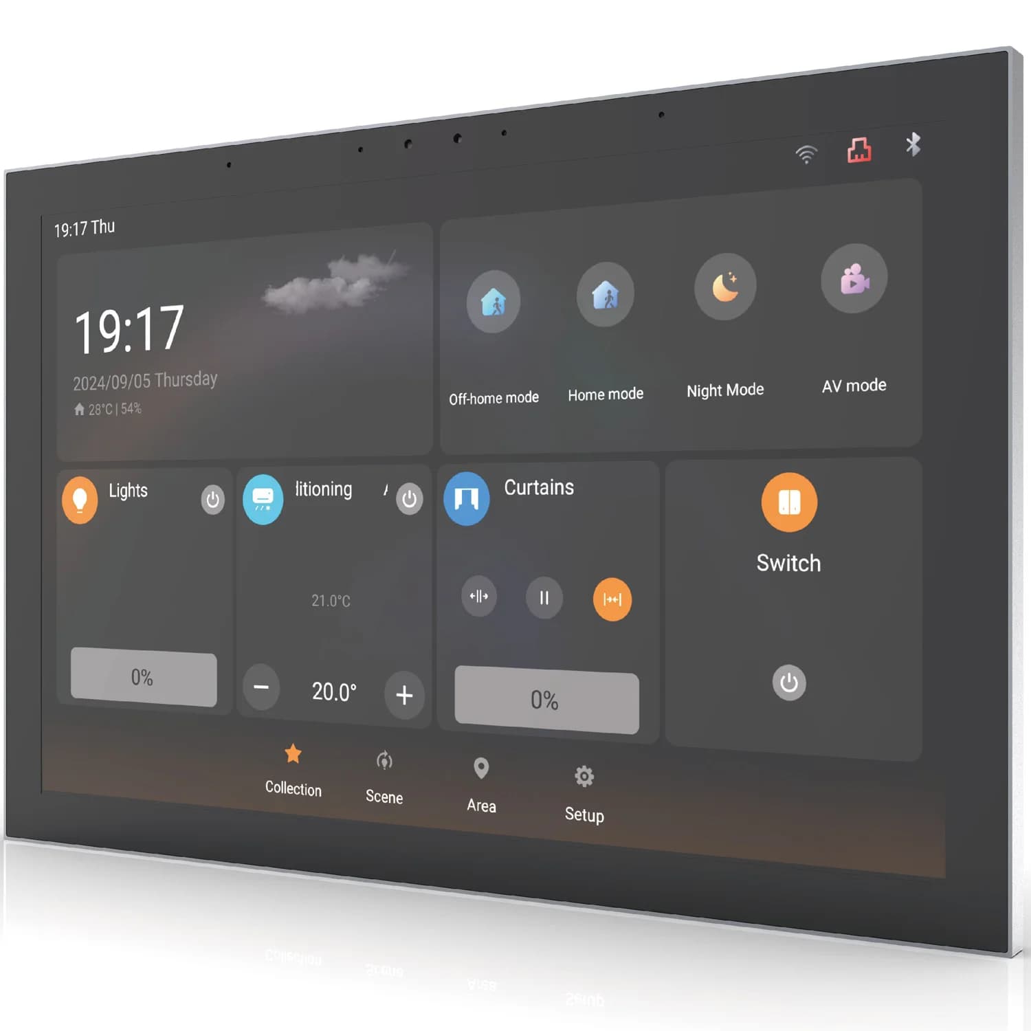 Ultimo Modello 2025: Tablet Android PoE da 10.1 Pollici con Porta DC 24V, Citofono Video Impermeabile per Esterni, Ethernet 220v, Montaggio a Parete