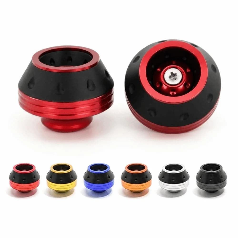 2 pezzi in lega di alluminio protezione anti-crash accessori per scooter elettrici cuscinetti di protezione tazze scorrevoli decorazione per assorbimento degli urti