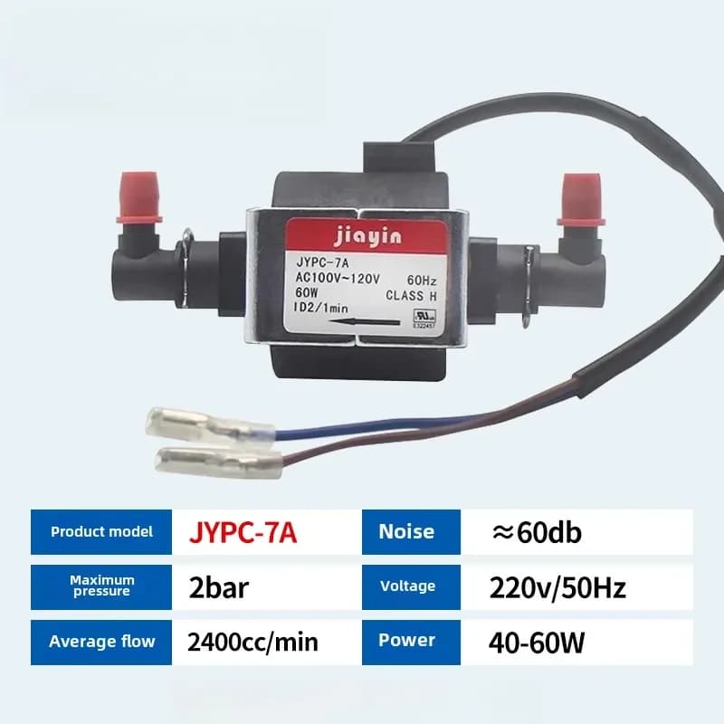 Jiayin 110V steam cleaner electromagnetic pump JYPC-7A mop coffee machine pump accessories