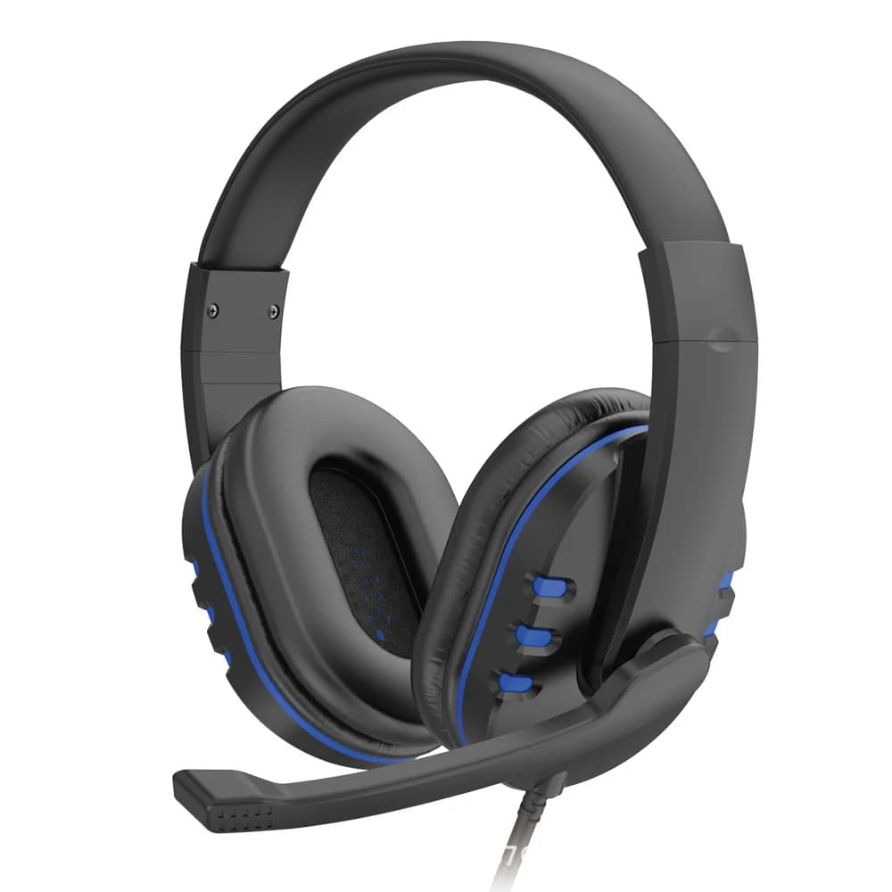 3.5 mm wired gaming headset with PS4, PlayStation 4, PC and computer for chat