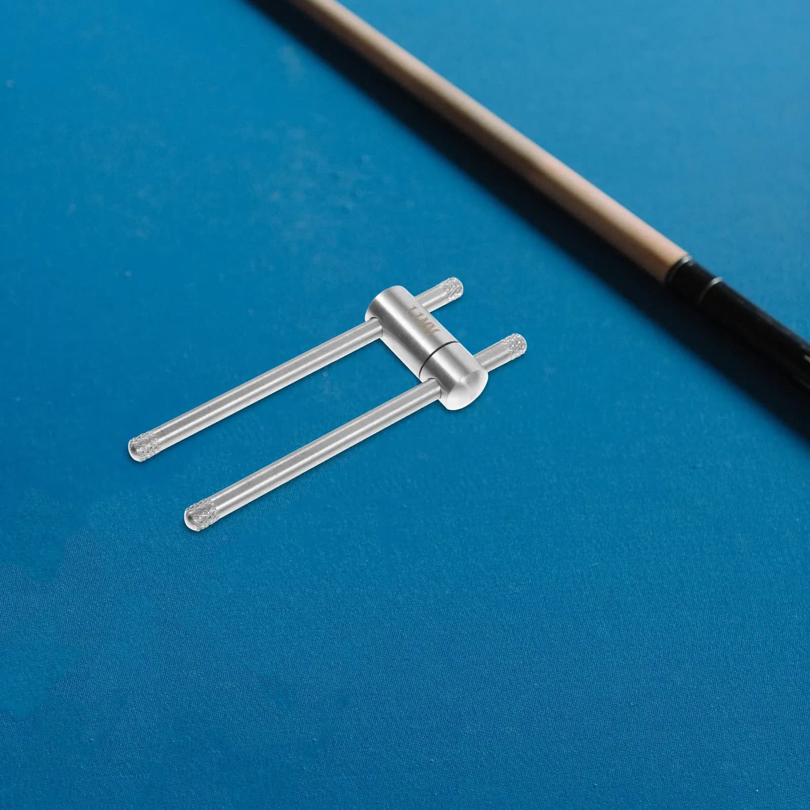 Professional Grade Stainless Pool Cue Press Tool for Tip Installation Repair Cue Tip Mounting Device Billiard Rod Maintenance