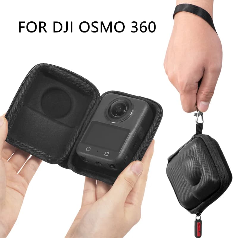 Mini borsa per DJI Osmo 360 Custodia da trasporto Borsa da viaggio Borsa da viaggio Accessori per fotocamera per DJI Osmo 360 Custodia protettiva
