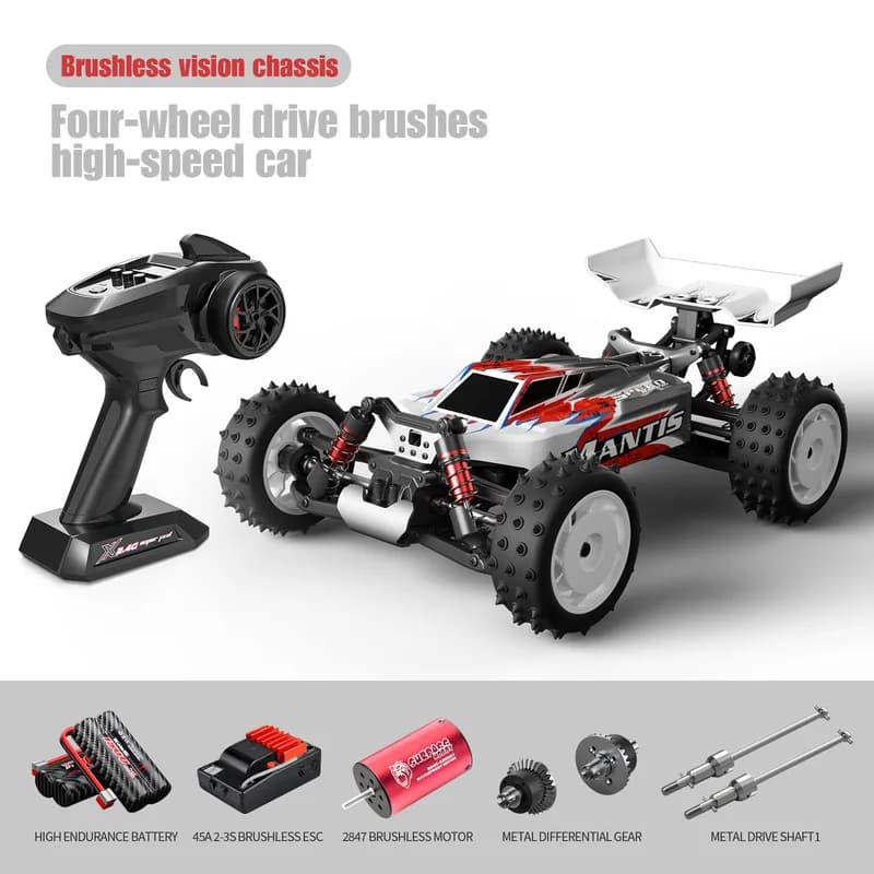 SUBIDA Auto Telecomandata Professionale 4WD ad Alta Velocità Completamente Proporzionale S9 1 Auto da Corsa RC Brushless per Drift Fuoristrada