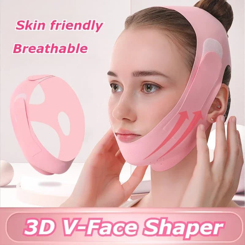 Riutilizzabile Viso Dimagrante Benda V Linea Viso Shaper Mento Guancia Ascensore Cintura Massaggio Facciale Cintura Viso Massaggiatore Bellezza Strumenti Per La Cura Della Pelle