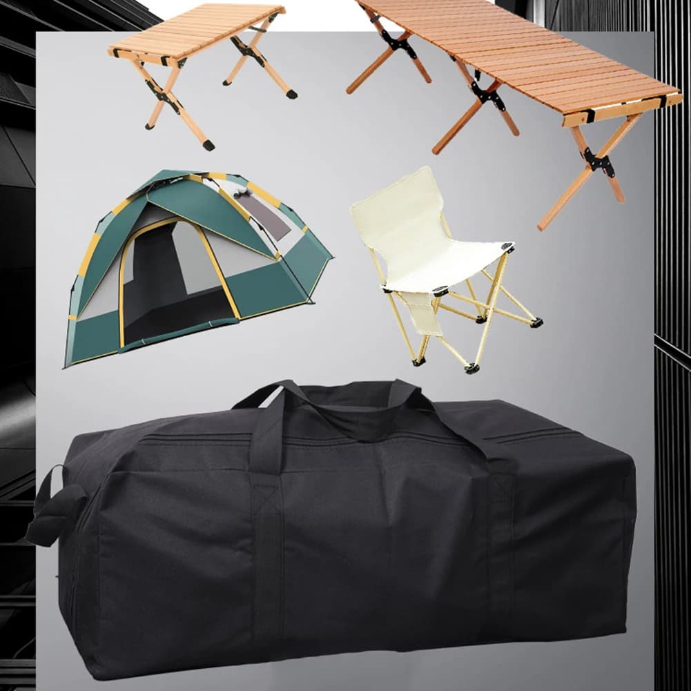 Oxford Fabric Mobile Bag Waterproof Outdoor Tent Bag Laundry Bag Cube For Storage And Home Packing Tools