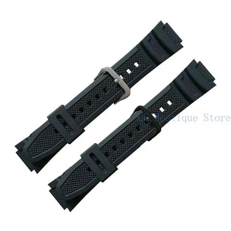 Misura per W735H W800 SGW300H Bracciale resistente sudore Cinturini ricambio in silice regolabili Cinturini per smartwatch