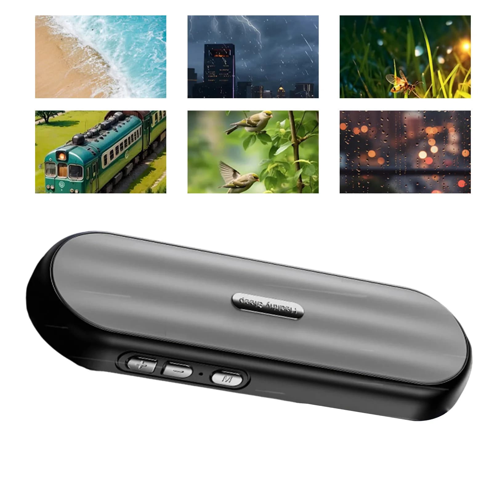 Pillow Speaker White Noise Long Battery Life Portable Clear Sound Quality Compact Sleep Device for Sleeping Reading