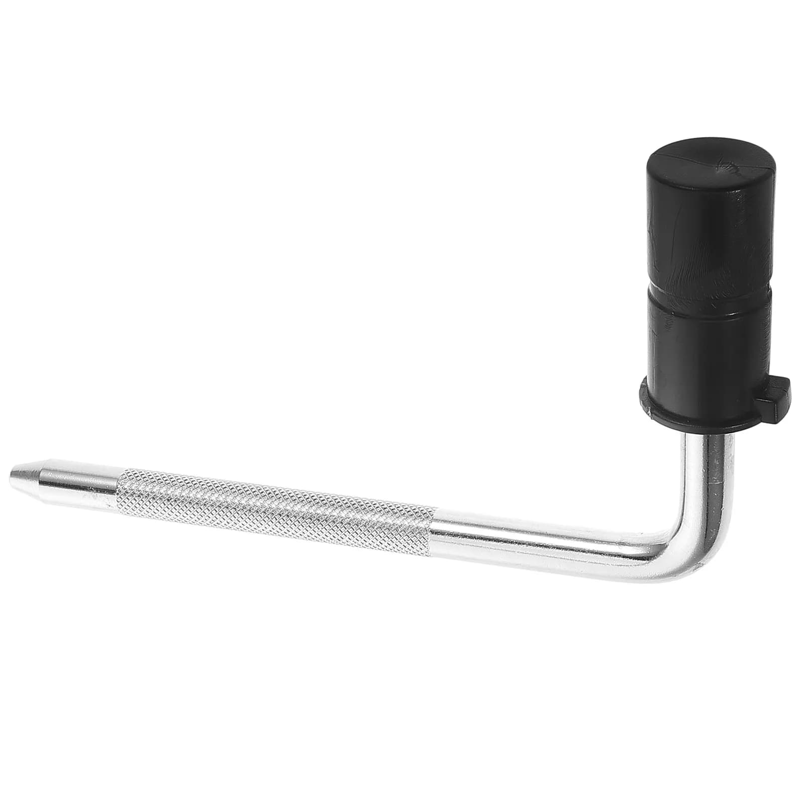 Supporto per Rack Batteria Elettronica L-Rod in Lega Resistente con Struttura in Plastica, Angolo e Altezza Regolabili, Installazione Rapida, Porta Pad per Percussioni