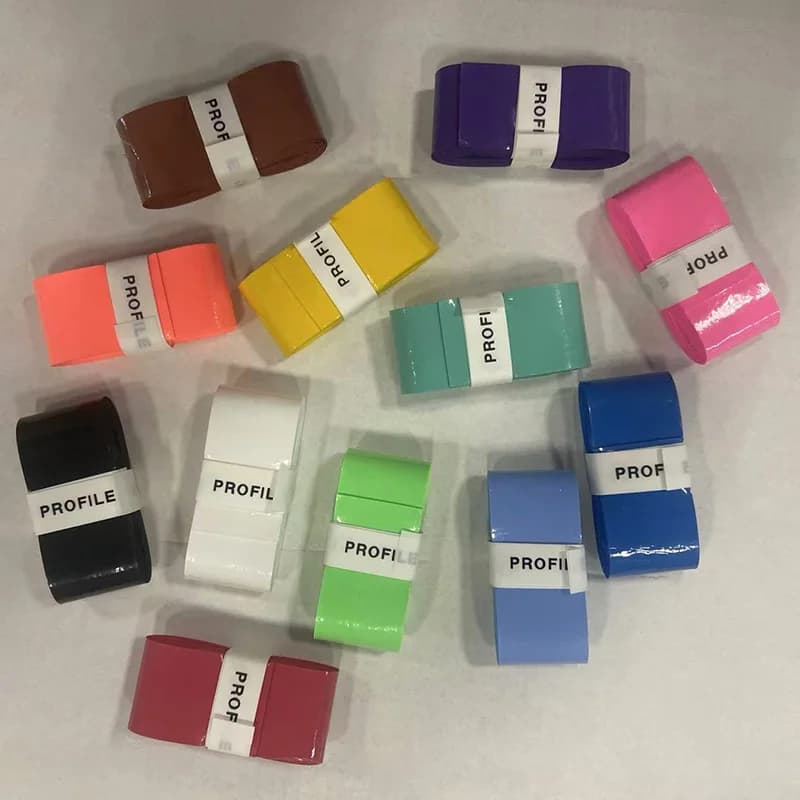 12 pz Nuovo Stile Laminato Appiccicoso Tennis Badminton Racchetta Overgrip Canna Da Pesca Nastro Avvolgente Ad Asciugatura Rapida Traspirante