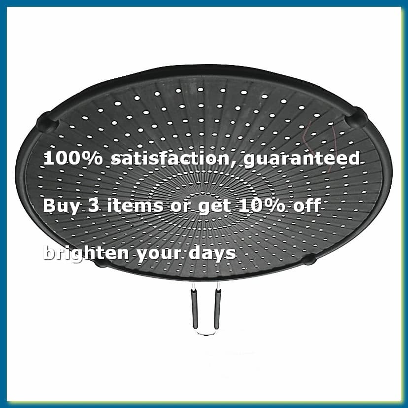 32cm Silicone Splatter Screen Guard Nonstick Oil Grease Pan Lid for Frying Pan Skillet Cooking Silicone