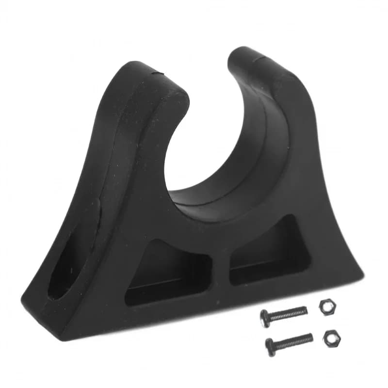 Clip per supporto per pagaia per barca in plastica - Robusto set di supporti per gancio per barca per asta salva-lavoro per kayak e canoa
