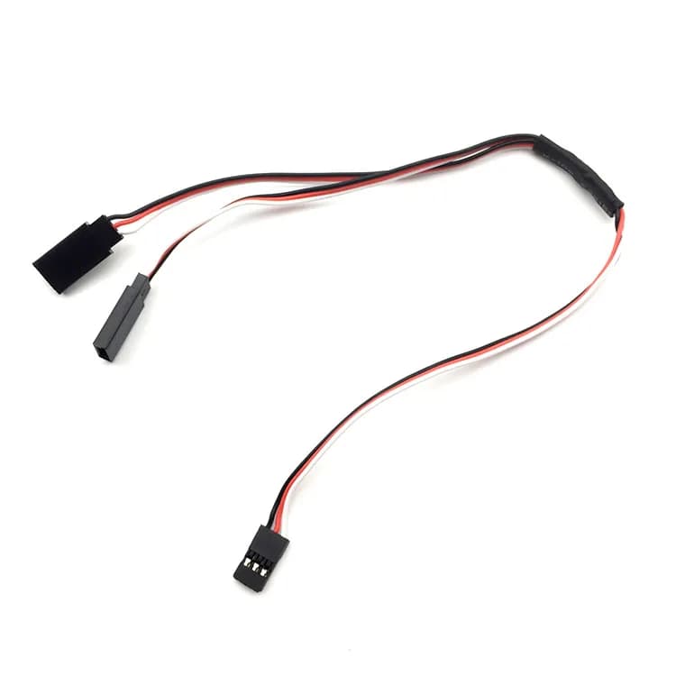 30PCSServo Cavo di Prolunga Maschio A Femmina Servo Y Filo 22AWG 200mm 300mm Per RC Auto Elicottero Drone Parti FAI DA TE
