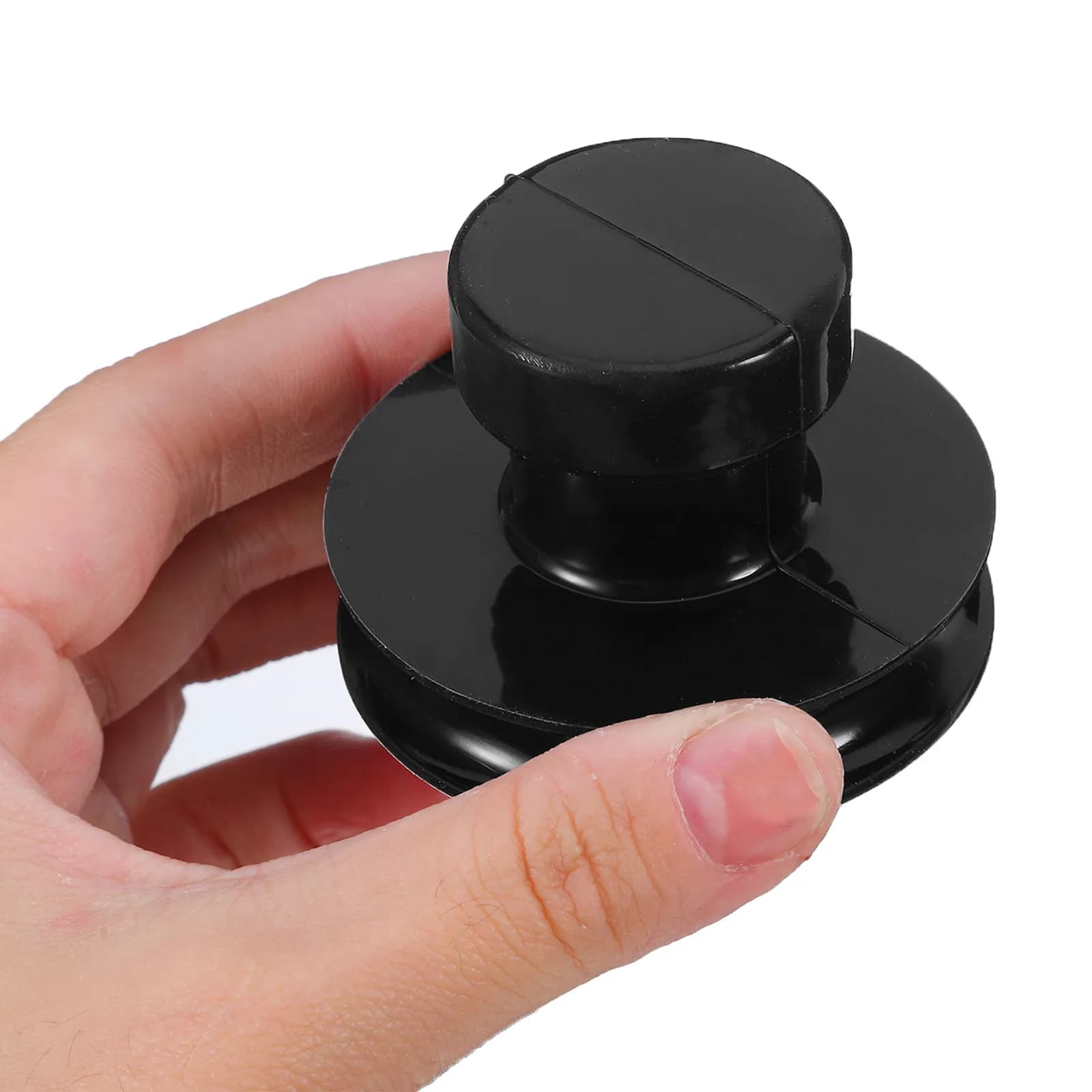 Buddhist Bowl Lifting Grip - Premium Rubber Suction Cup Handle for Singing Bowls Meditation Sound Bowl Accessory Tool 60Mm