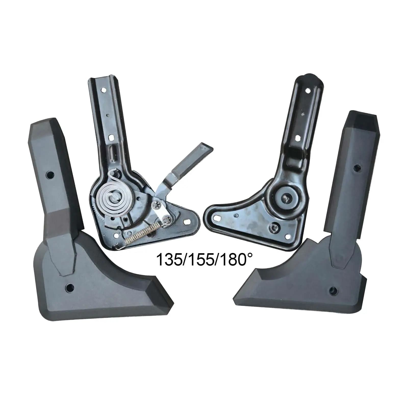 Chair Angle Adjuster High Back Swivel Seat Metal Part Office Chair Height Adjustment Accessory for Gaming Room