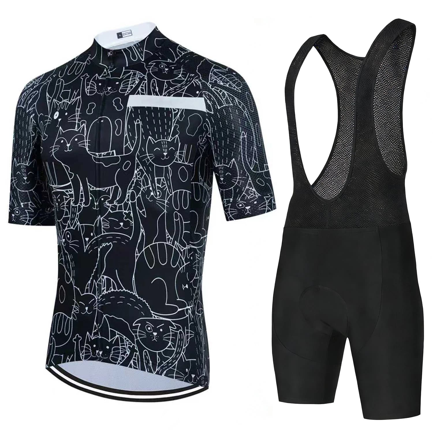 MTB Cycling Knitwear, Men's Sportswear, MTB Team Set, Men's Shorts, Street Bike Clothing