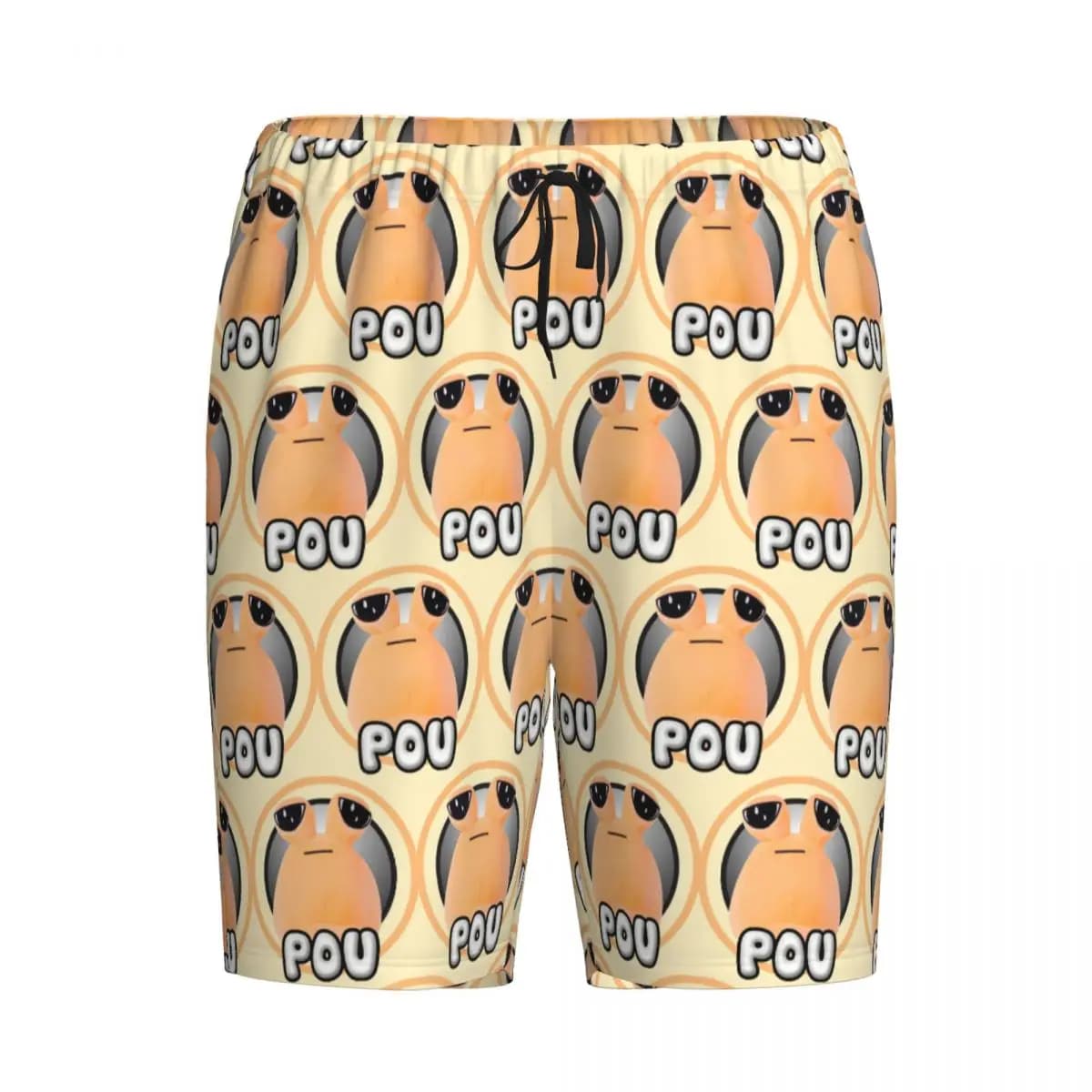 Custom My Pet Alien Pou Cute Cartoon Shorts Sleeping Pants Men Pajama Pants Lounge Sleep Sleepwear Bottoms